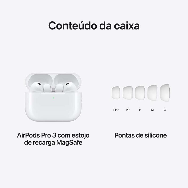 u*3様 美品　Apple AirPods Pro 3 Apple AirPods Pro 3 - Fone de Ouvido - Magazine Luiza
